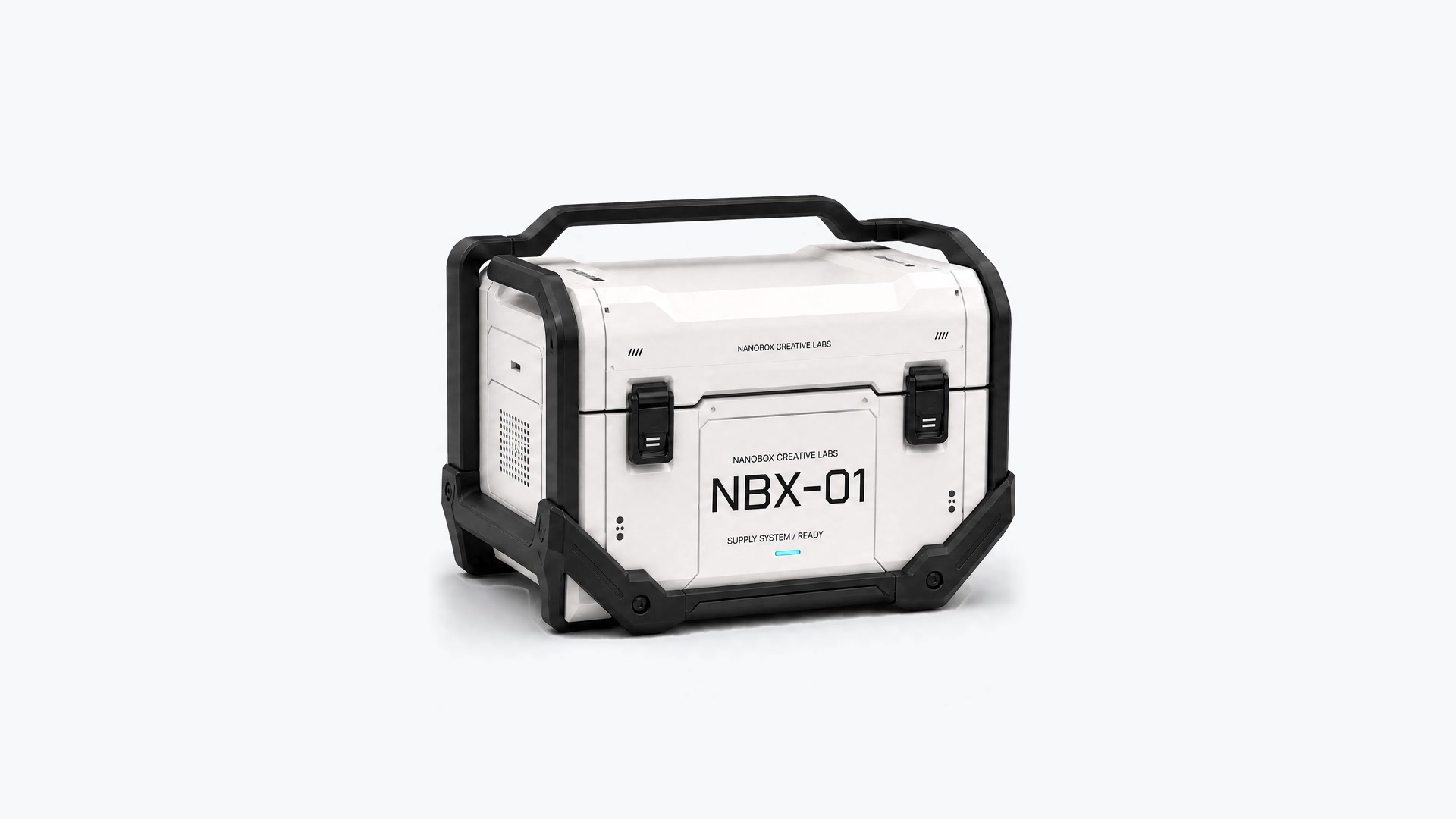 Mission intake — a Nanobox kinetic type study.