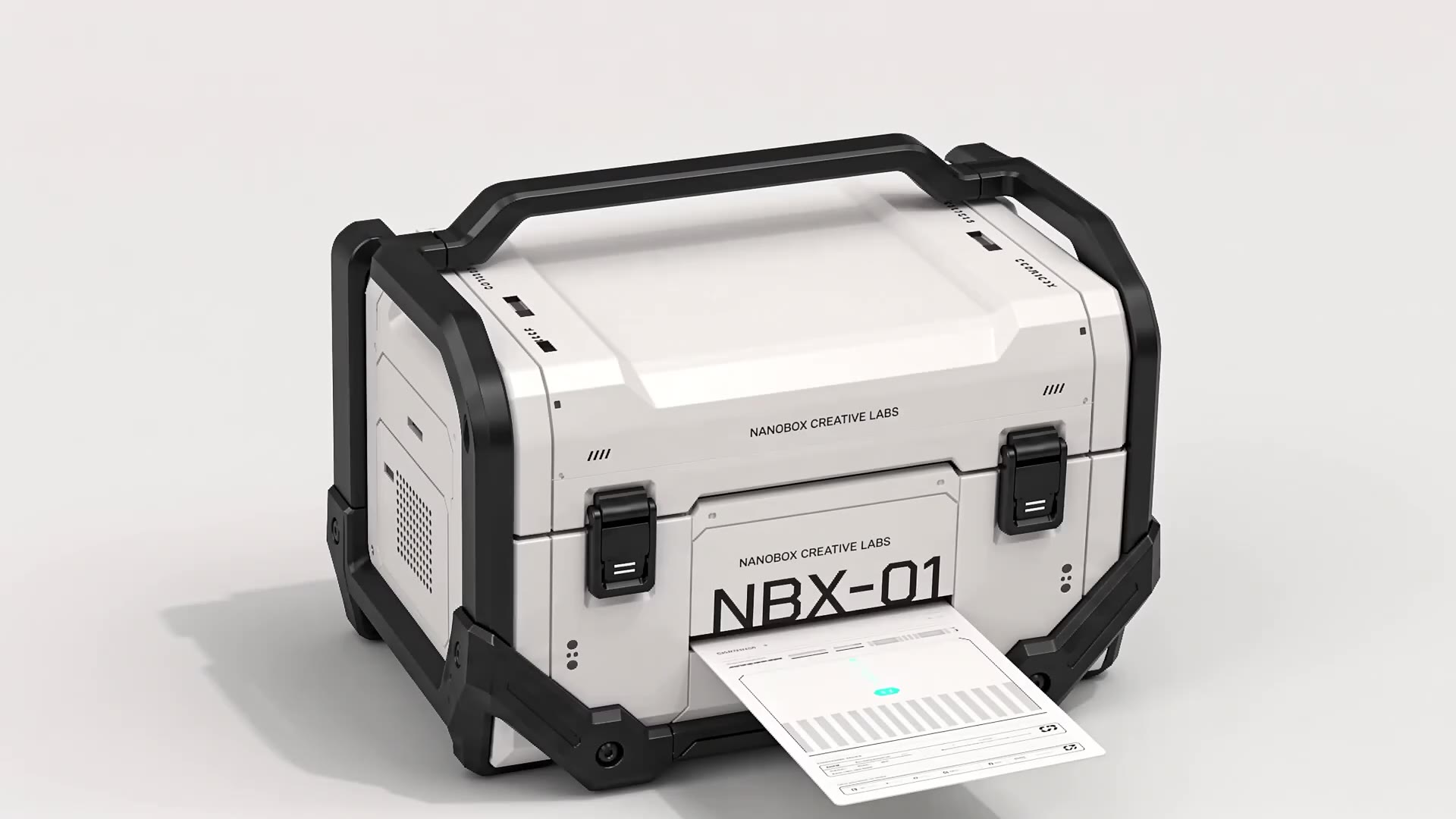 Nanobox crate: one system for brand, website and imagery.